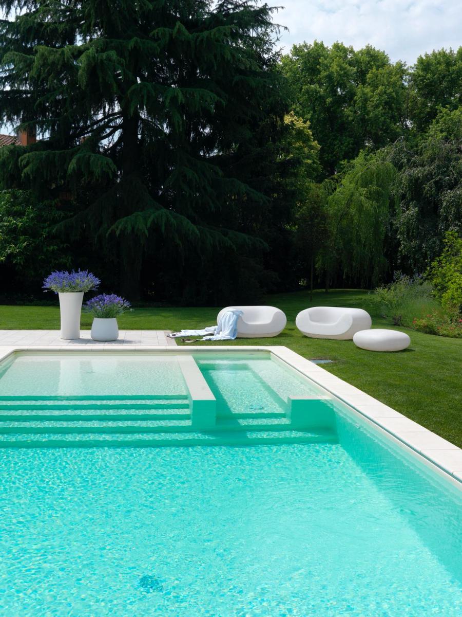 Villa singola con 6000 MQ. di giardino e piscina  Villaggio Residenziale (Inzago) Vendita in Esclusiva - 16